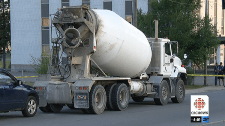 cement truck