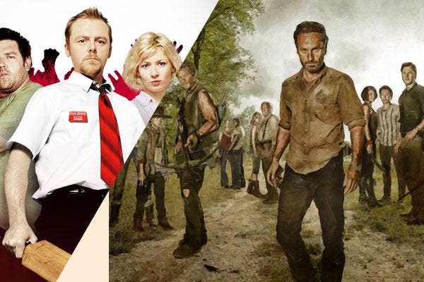 shaun of the dead walking dead zombie  | rmrk*st | Remarkist Magazine