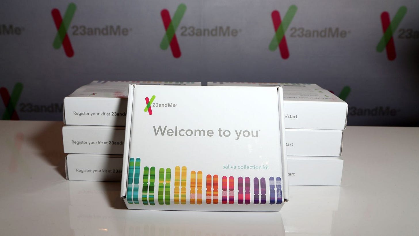 23andMe's DNA testing kits got a lot of celebrity buzz in the 2010s, including placement one year on Oprah’s “Favorite Things.”