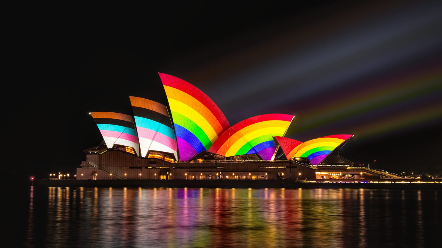 Sydney Opera House welcomes first World Pride south of equator on opening  night - NZ Herald