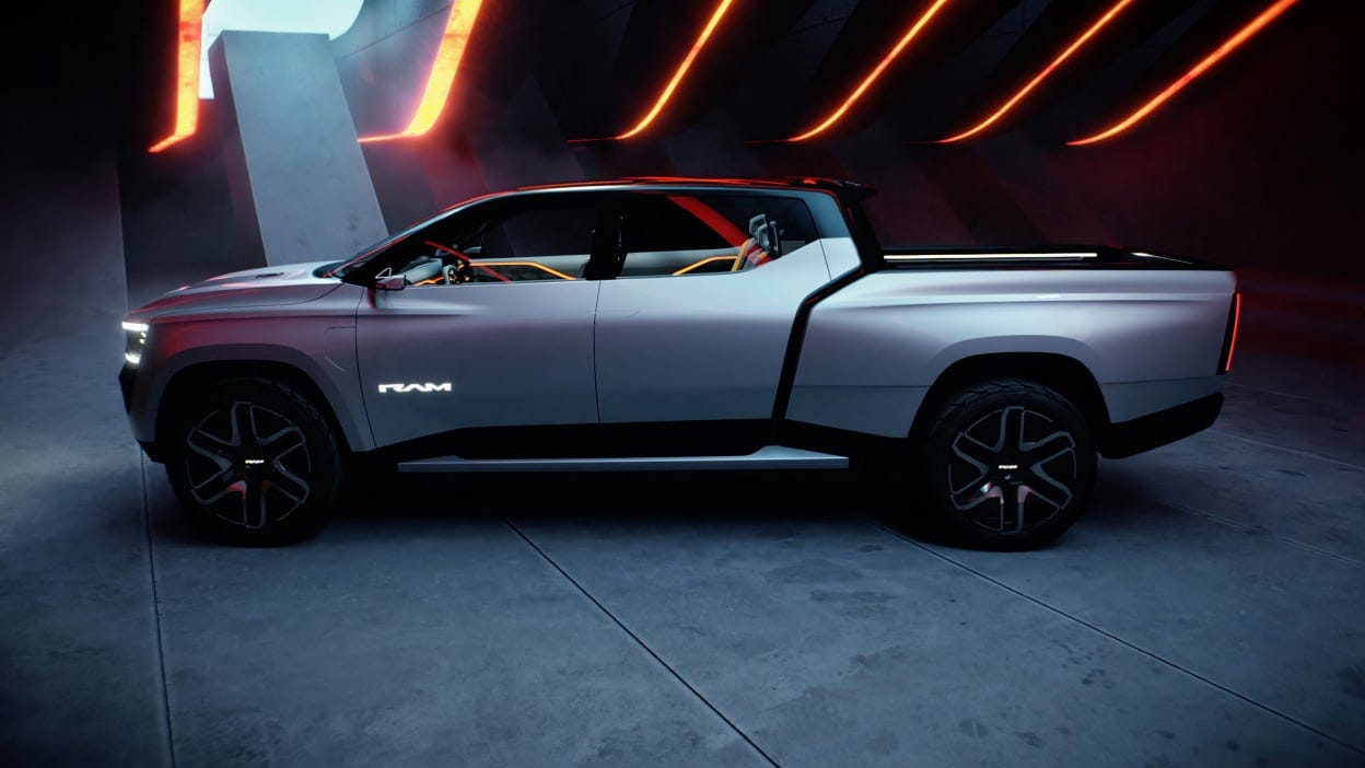 Dodge rolls out a Ram EV concept, and it's a hi-tech reimagining of the  pickup truck | Mashable