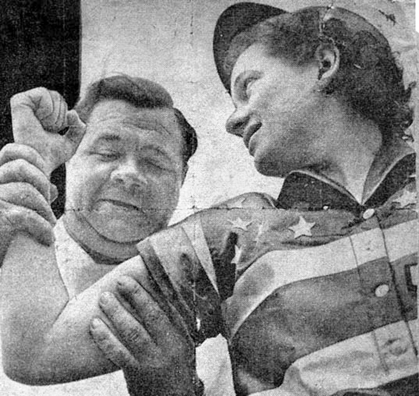 Babe Ruth and Millie Deegan, 1938. (Photo courtesy The Diamond Angle, via Archive Today)