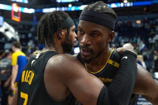 Jimmy Butler is Warriors' backup plan to Steph Curry injury