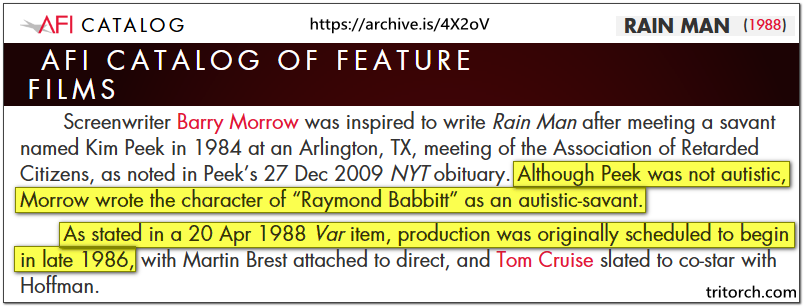 1986 rain man slated to begin production to introduce and normalize autism 1986 rain man slated to begin production to introduce and normalize autism