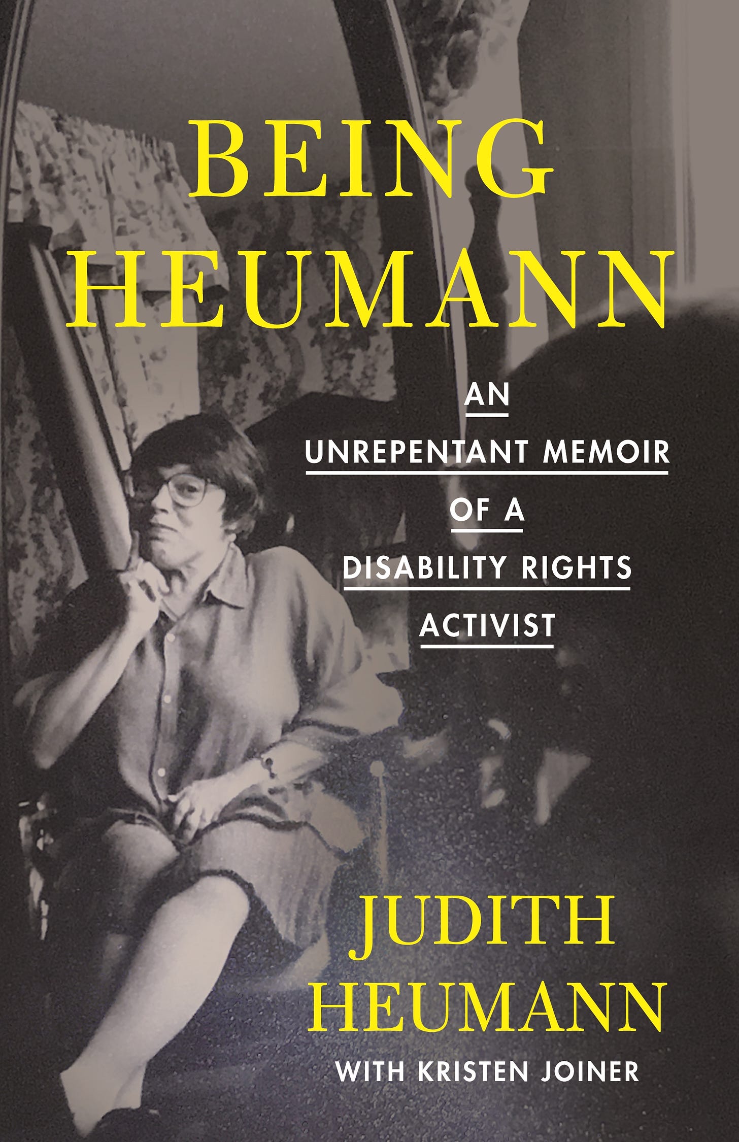 Cover of Being Heumann by Judith Heumann 