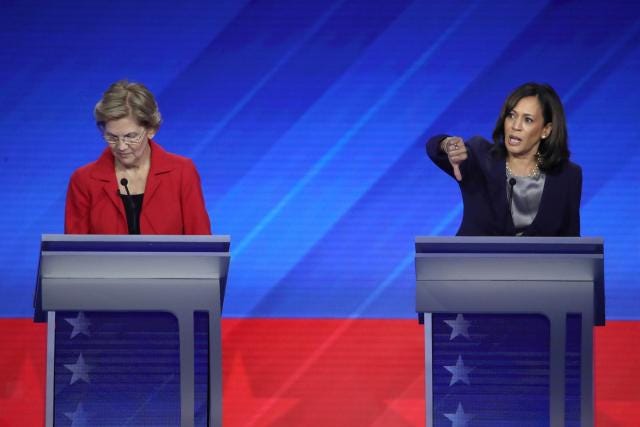 Kamala Harris isn't returning Elizabeth Warren's calls after VP slight,  report says