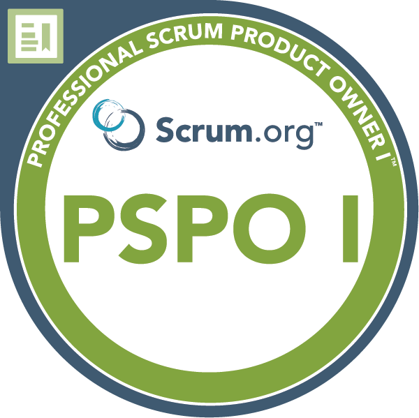 PSPO I Certification Badge