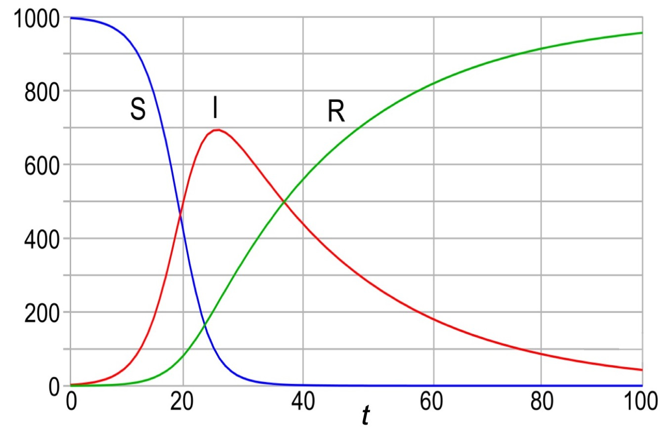 Intermediate Physics for Medicine and Biology: The SIR Model of Epidemics