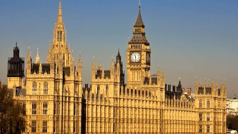 Houses of Parliament | Westminster, Gothic Revival, Palace of Westminster |  Britannica