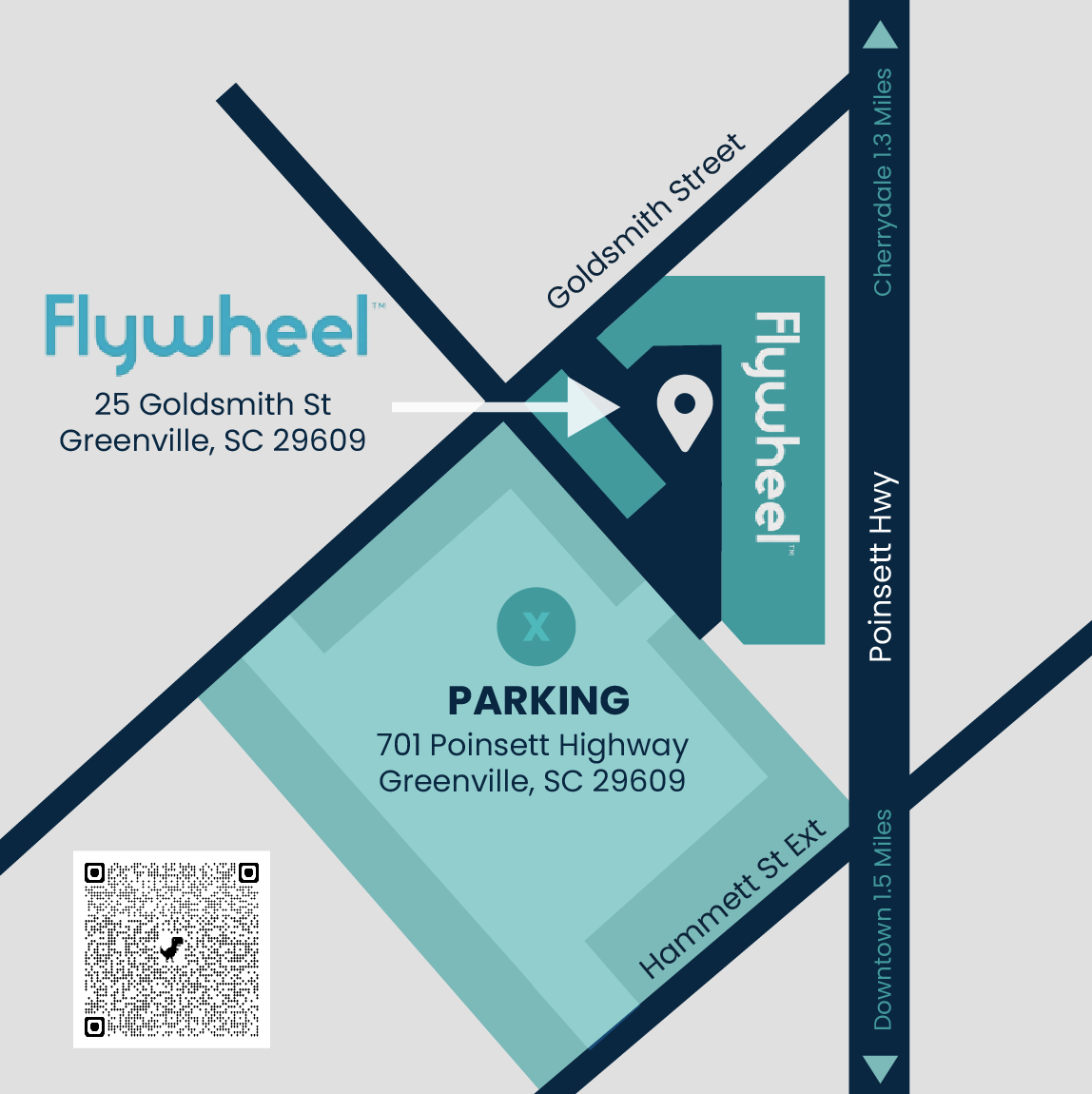 Parking at Flywheel