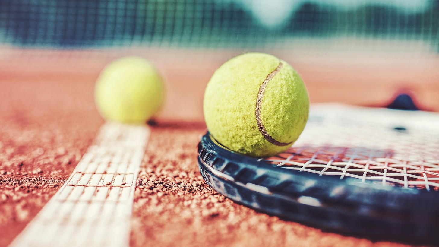 All you need in love: study finds tennis is better than the gym