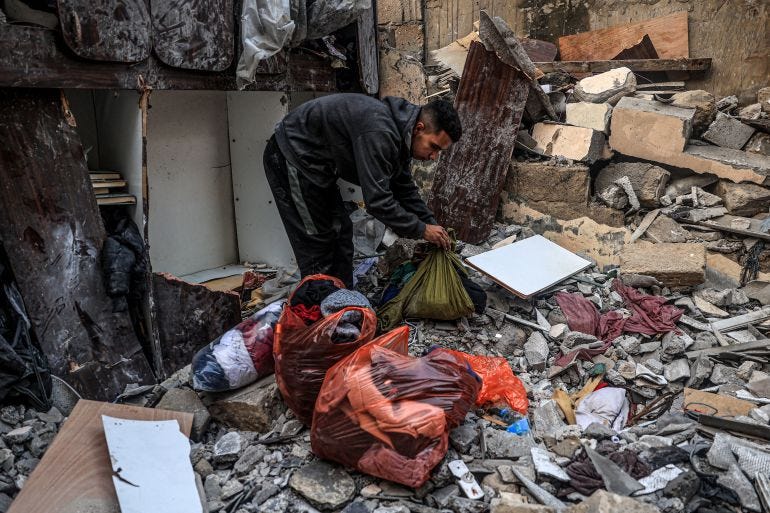 Israeli bombardment in Rafah Israeli bombardment in Rafah