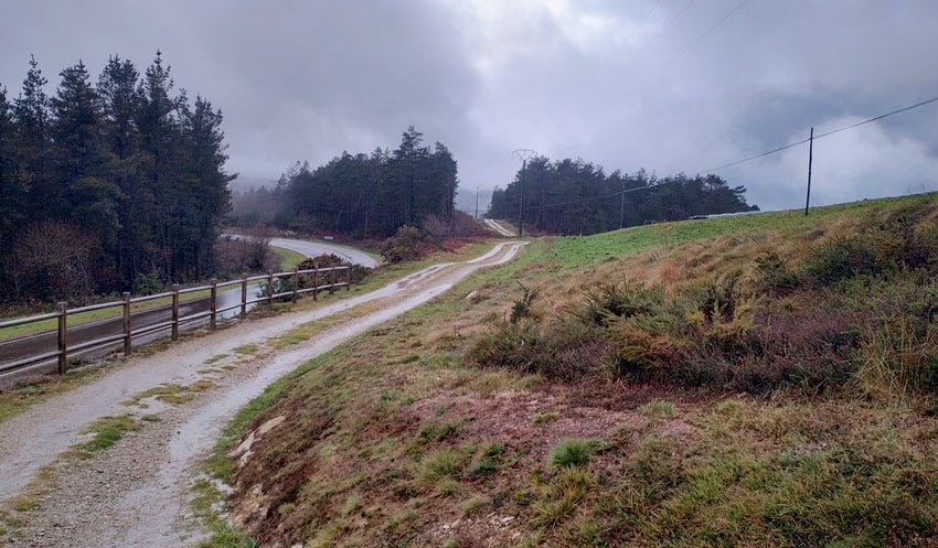 Camino Primitivo en la provincia de Lugo
