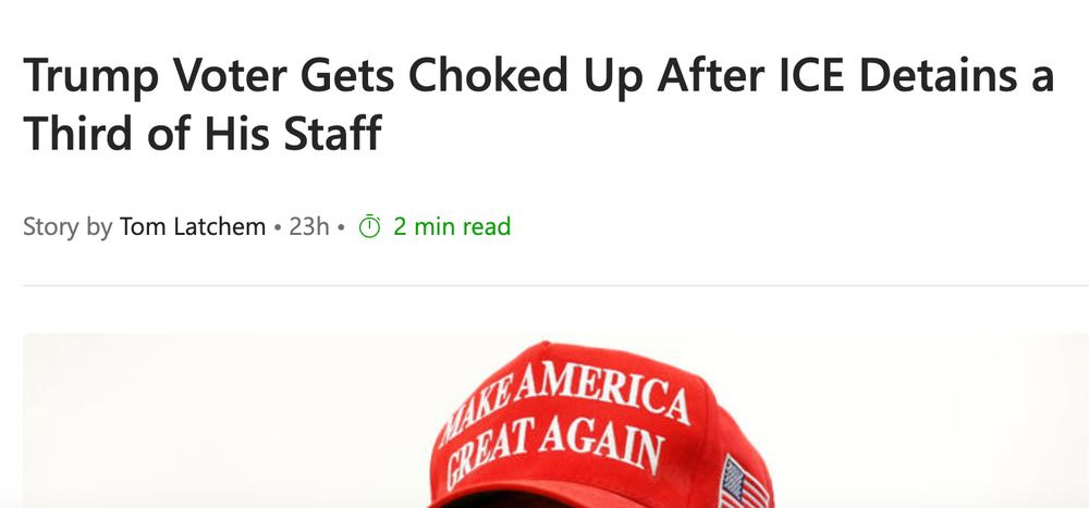 Trump Voter Gets Choked Up After ICE Detains a Third of His Staff Trump Voter Gets Choked Up After ICE Detains a Third of His Staff