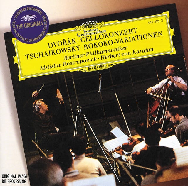 Cello Concerto In B Minor, Op.104, B. 191: 1. Allegro - song and lyrics by  Antonín Dvořák, Mstislav Rostropovich, Berliner Philharmoniker, Herbert von  Karajan | Spotify
