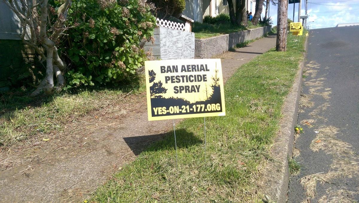 Judge Overturns Lincoln County Ban On Aerial Pesticides | KLCC Judge Overturns Lincoln County Ban On Aerial Pesticides | KLCC