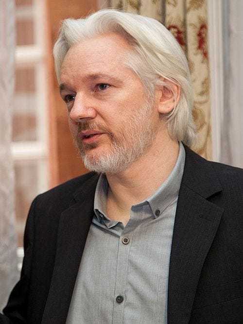 Assange in 2014