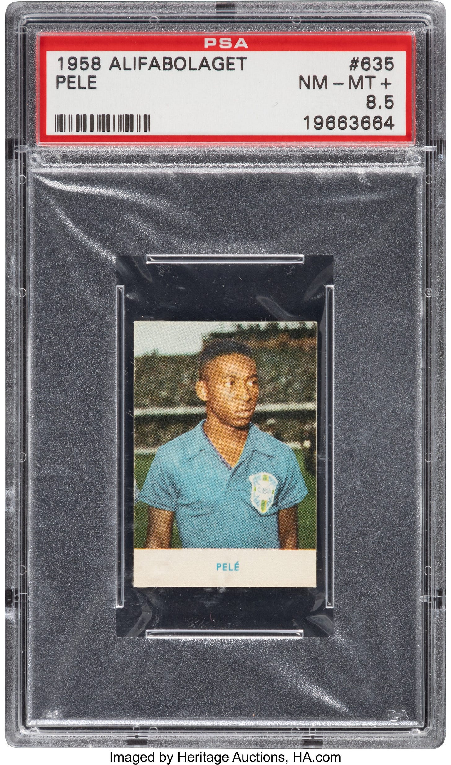 1958 Alifabolaget Pele Card