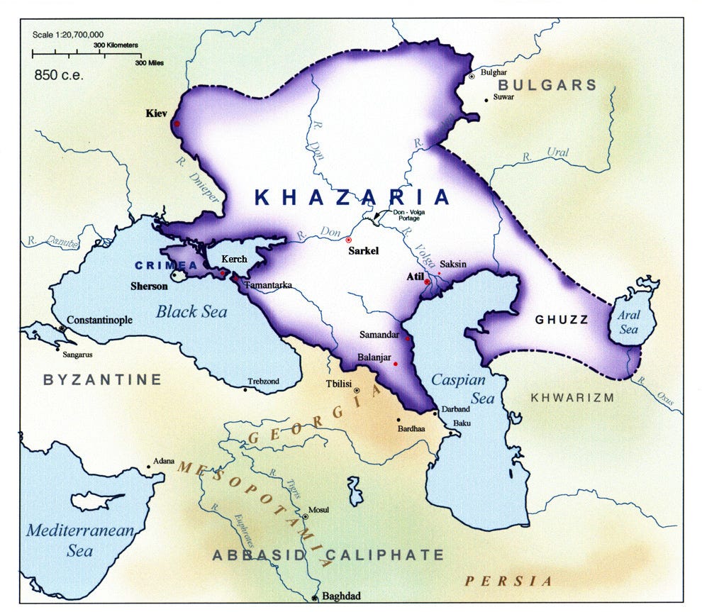 Khazar Historic Maps