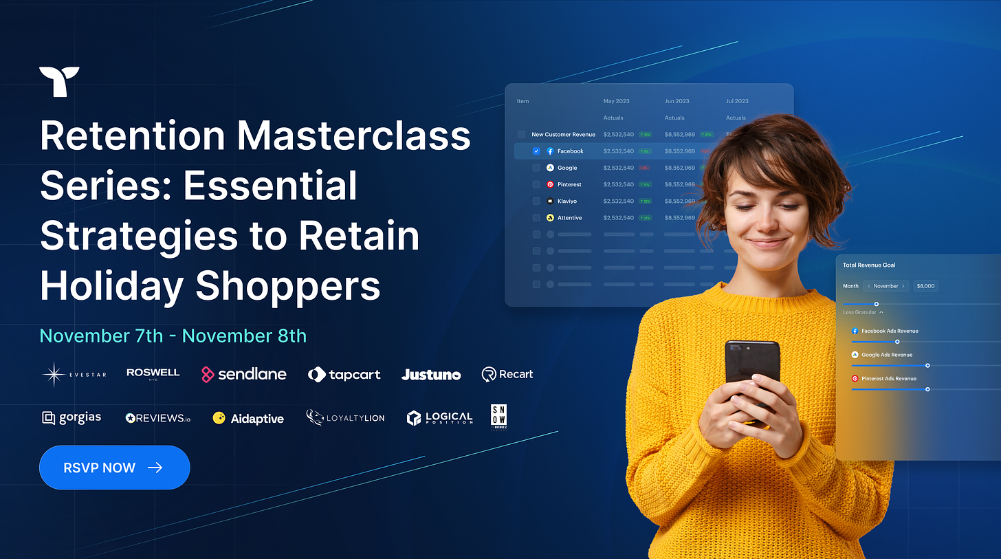 Triple Whale's Retention Masterclass Series: Essential Strategies to Retain Holiday Shoppers