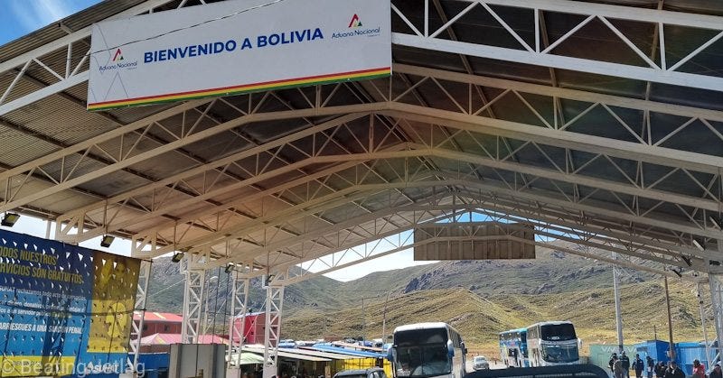 Border Peru - Bolivia