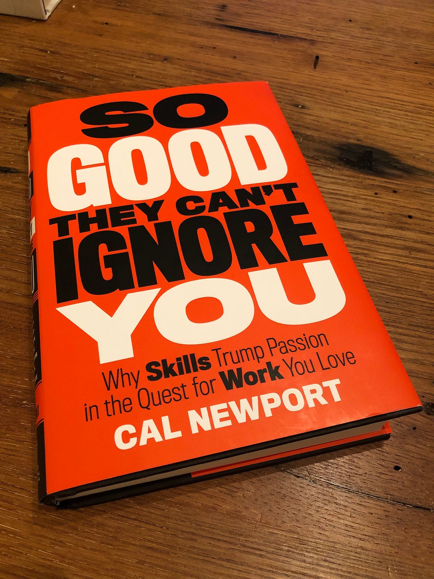 So Good They Can't Ignore You — Scott Kobayashi