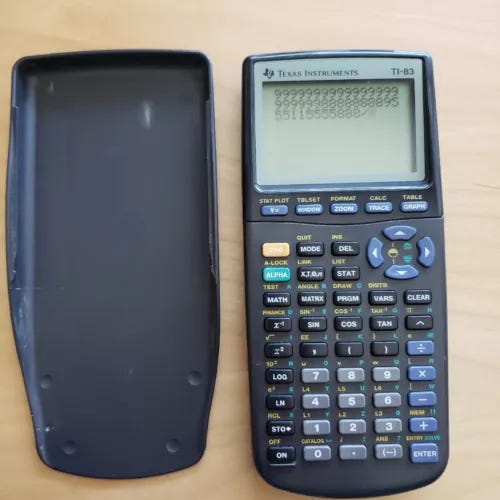 Texas Instruments TI-83 Graphing Calculator - Picture 1 of 6