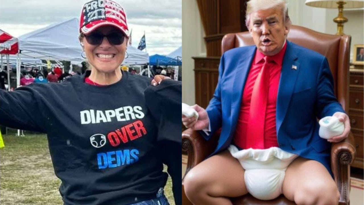 Trump Supporters Wear 'MAGA Diapers' At Rallies: A Take On 'Von  ShitzInPantz' ? | Times Now