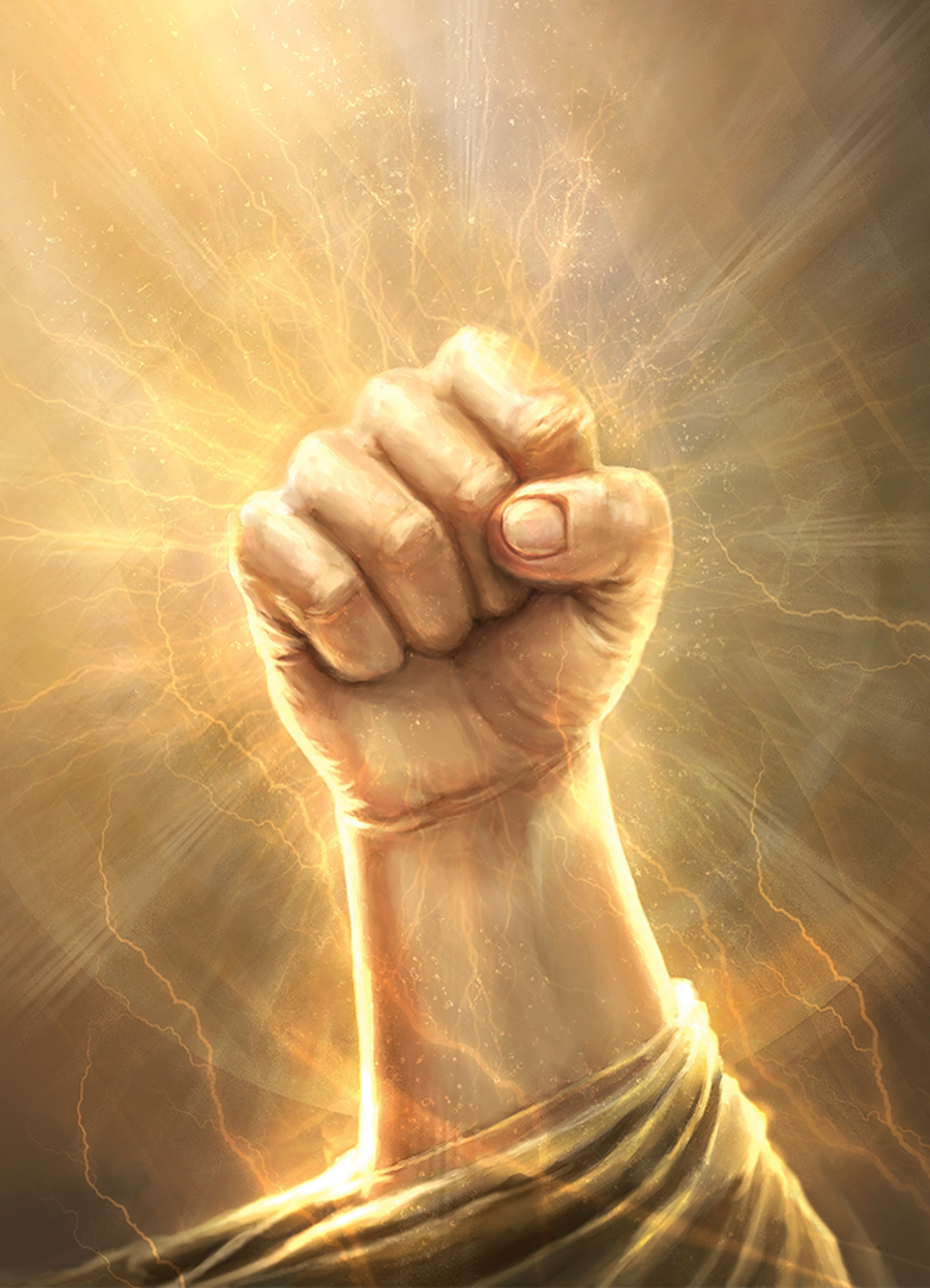 The Spirit of Might is the Strong Right Hand of the LORD