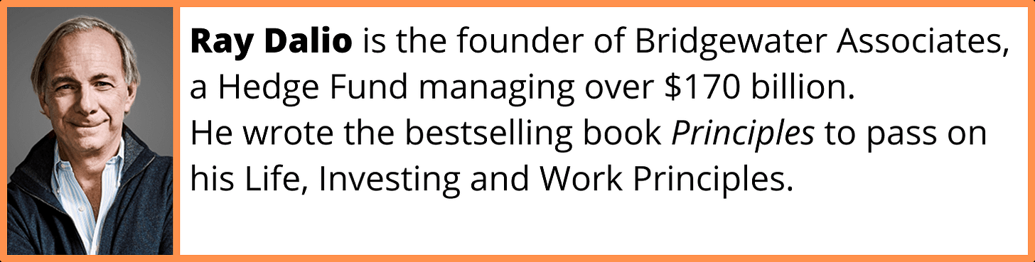 Ray Dalio -- Short bio