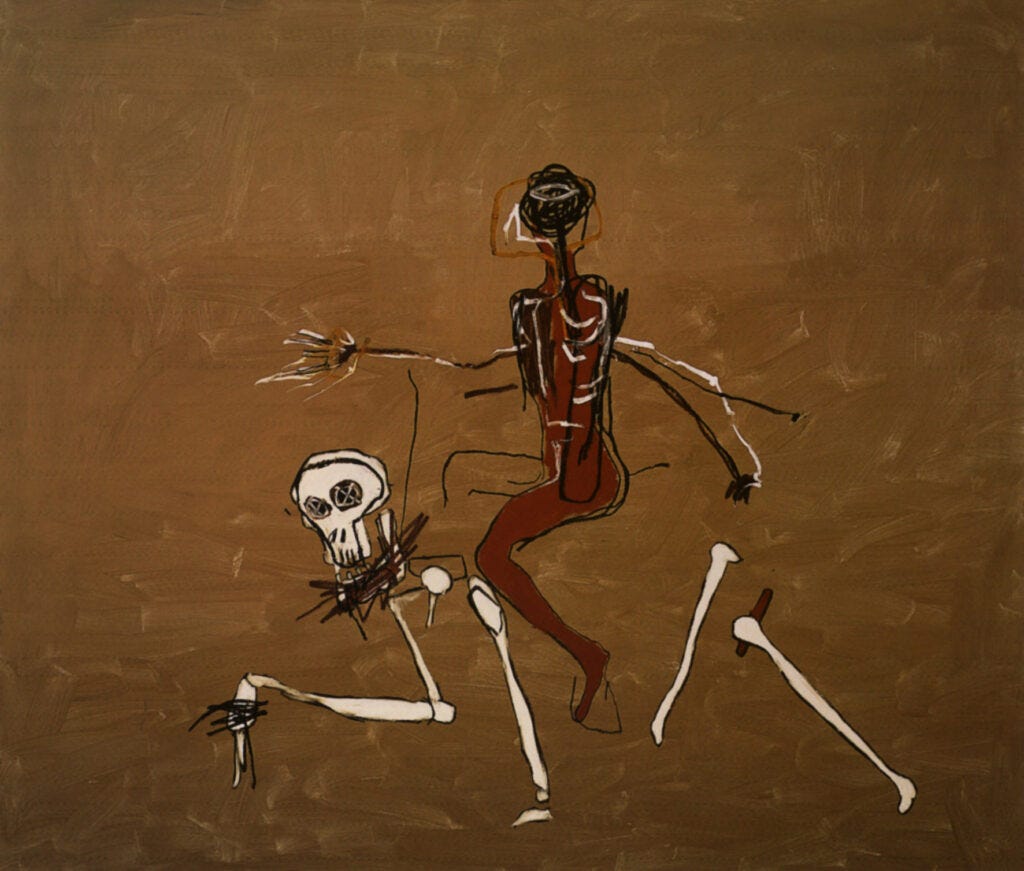 Riding with Death (1988): One of Jean-Michel Basquiat's Last ...