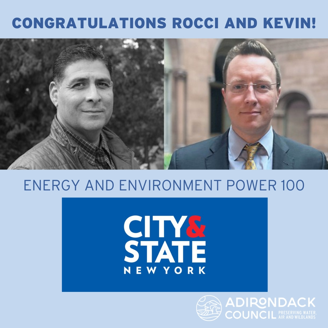 Congratulations to Kevin Chlad and Rocci Aguirre for being named to the City and State Energy and Environment Power 100 list