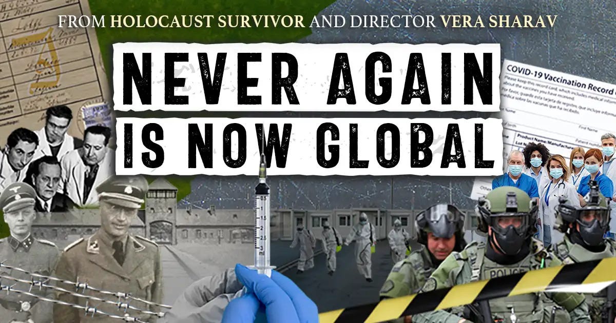 Vera Sharav's Never Again Is Now Global