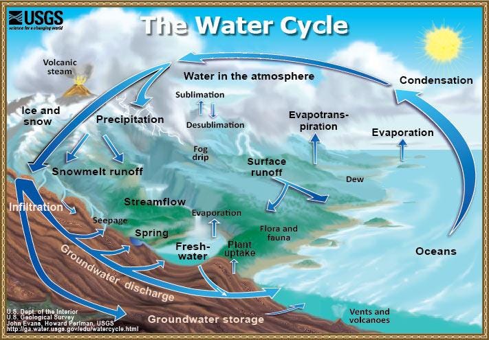 A diagram of water cycle

Description automatically generated