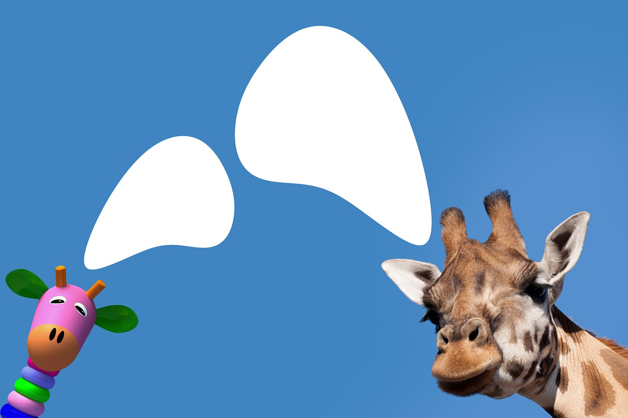 Ein Bild, das Säugetier, Cartoon, Giraffe enthält.

Automatisch generierte Beschreibung