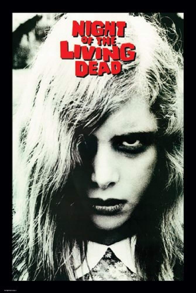 Amazon.com: Night of The Living Dead Iconic Girl Movie Poster 24x36 inches:  Posters & Prints