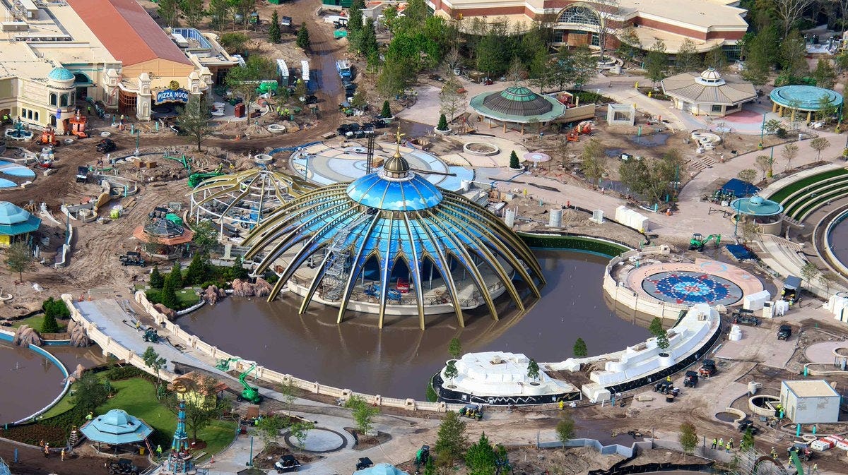 Get an Aerial View of Epic Universe Construction Following Hurricane Milton  - WDW News Today