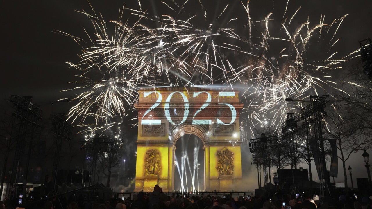 From Sydney to Paris and New York, world welcomes 2025 with fireworks and  festivities