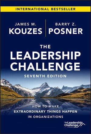 book jacket for The Leadership Challenge, Seventh Edition, by James Kouzes and Barry Posner