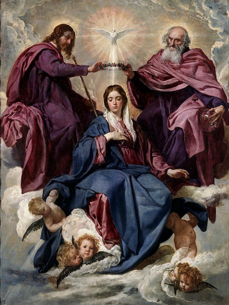 Coronation of the Virgin by Diego Velázquez