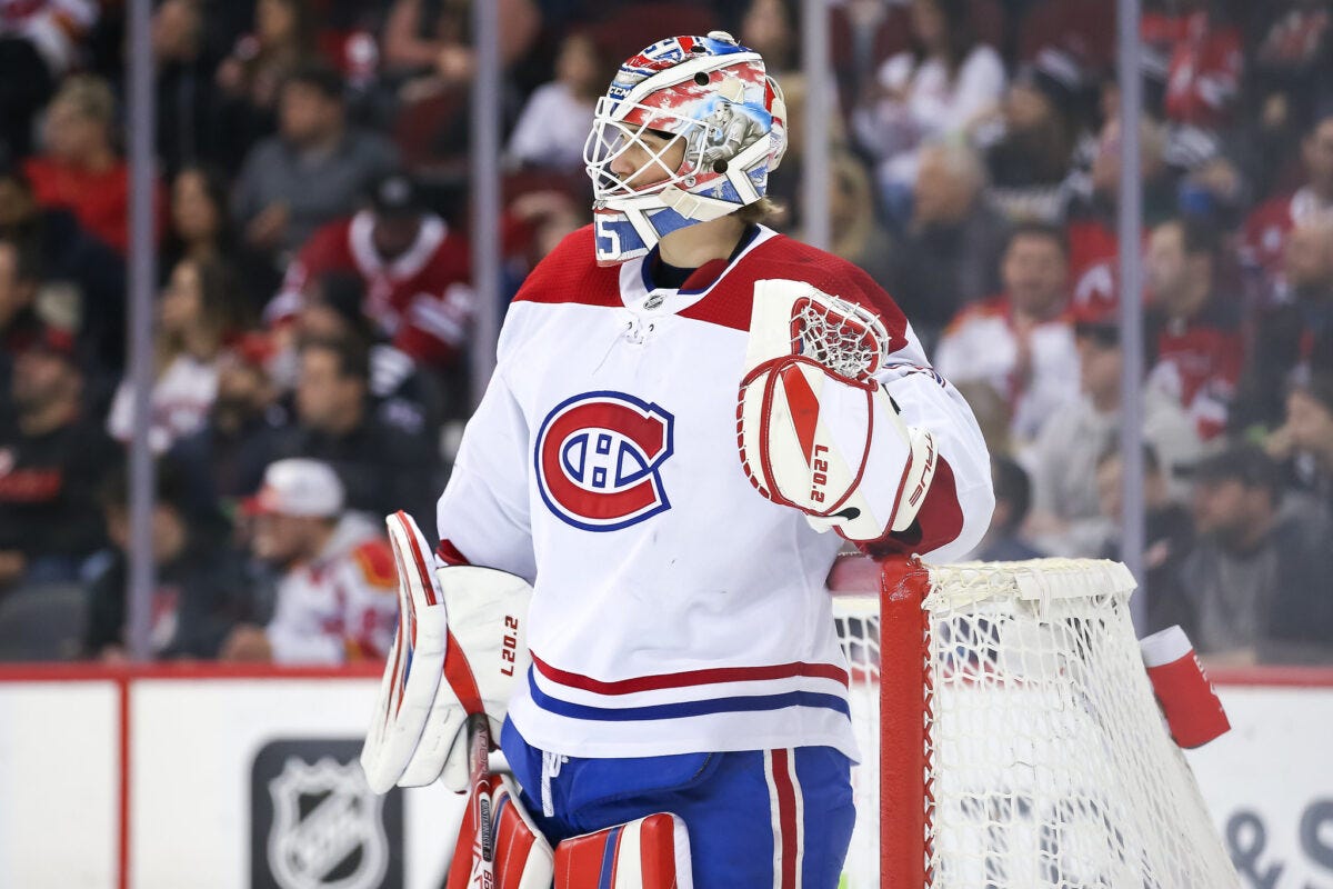 Sam Montembeault Montreal Canadiens