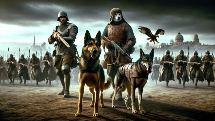 Europe,War,Dogs