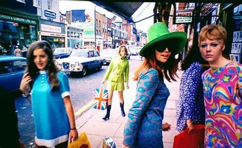 Swinging London, Swinging Sixties, 60s And 70s Fashion, Vintage Fashion ...