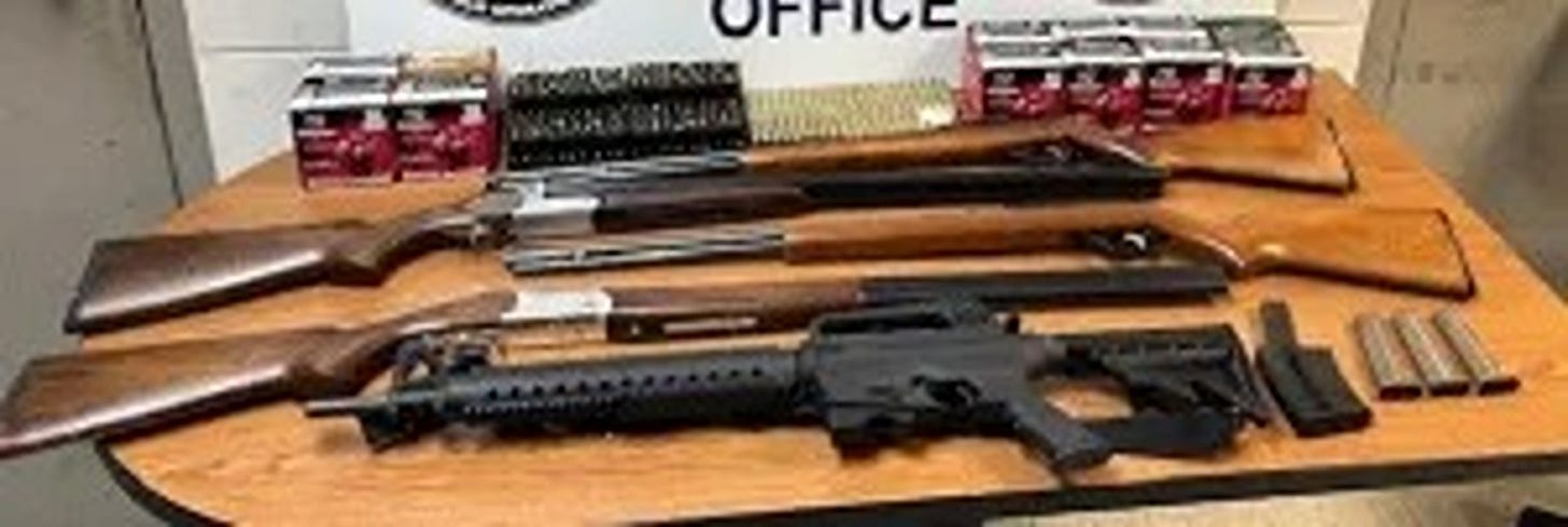 CBP Officers found these weapons & ammo a smuggler was attempting to deliver to Mexican Cartels from Texas over an International Bridge. CBP Officers found these weapons & ammo a smuggler was attempting to deliver to Mexican Cartels from Texas over an International Bridge.