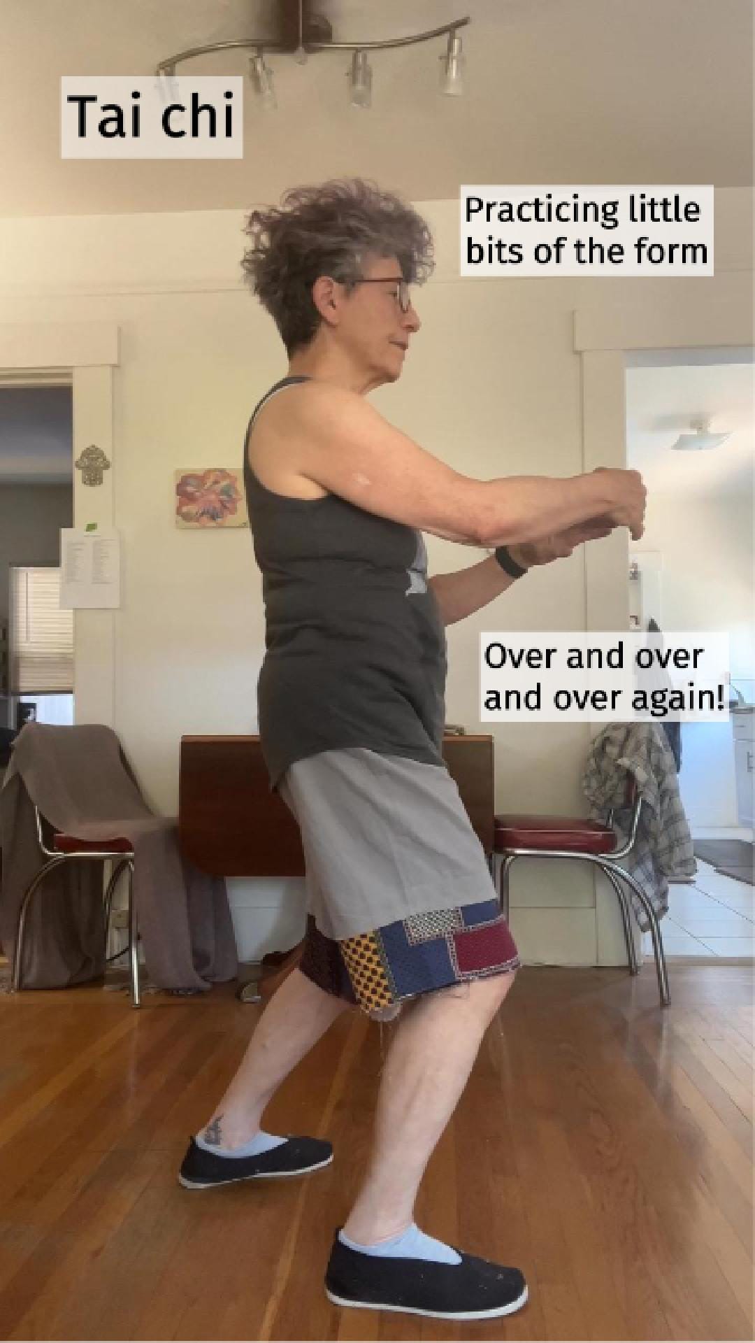 Cover of tai chi practice video