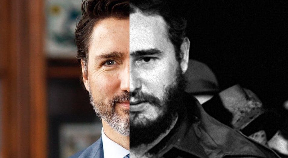 Para Trump, Trudeau podría ser realmente el hijo de Fidel Castro