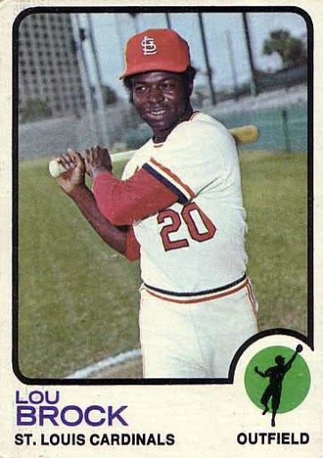 RIP Lou Brock, 1939-2020 | Lifetime Topps project