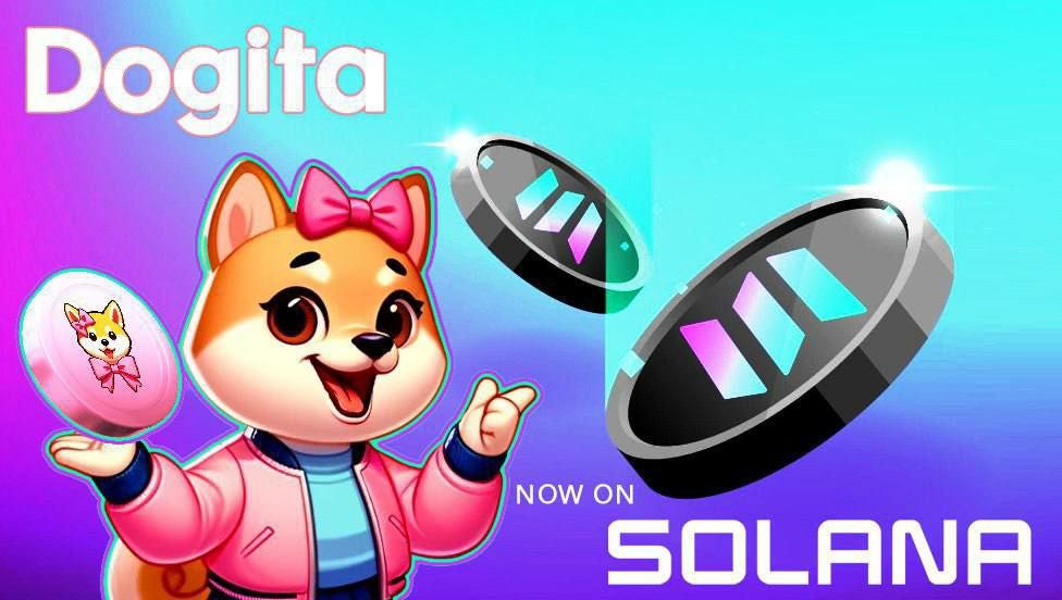 Dogita Memecoin Integrates with Solana Network, Continues Remarkable Growth