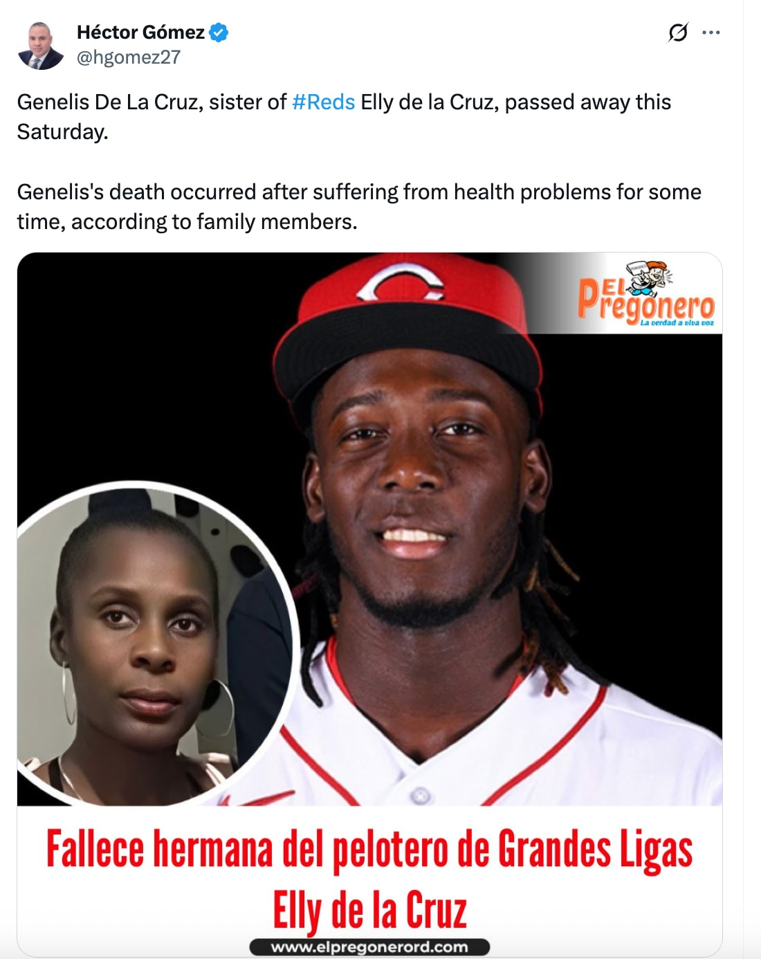 Elly De La Cruz Report