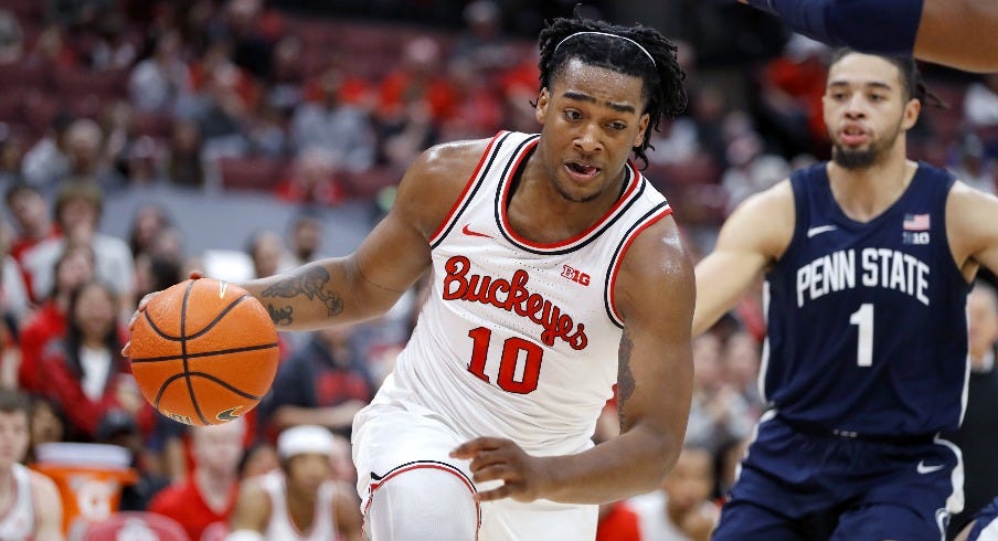 2023 NBA Mock Draft Roundup: Projections For Ohio State Forward Brice  Sensabaugh | Eleven Warriors